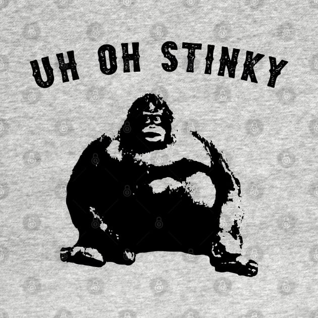 Uh Oh Stinky Le Monke by giovanniiiii